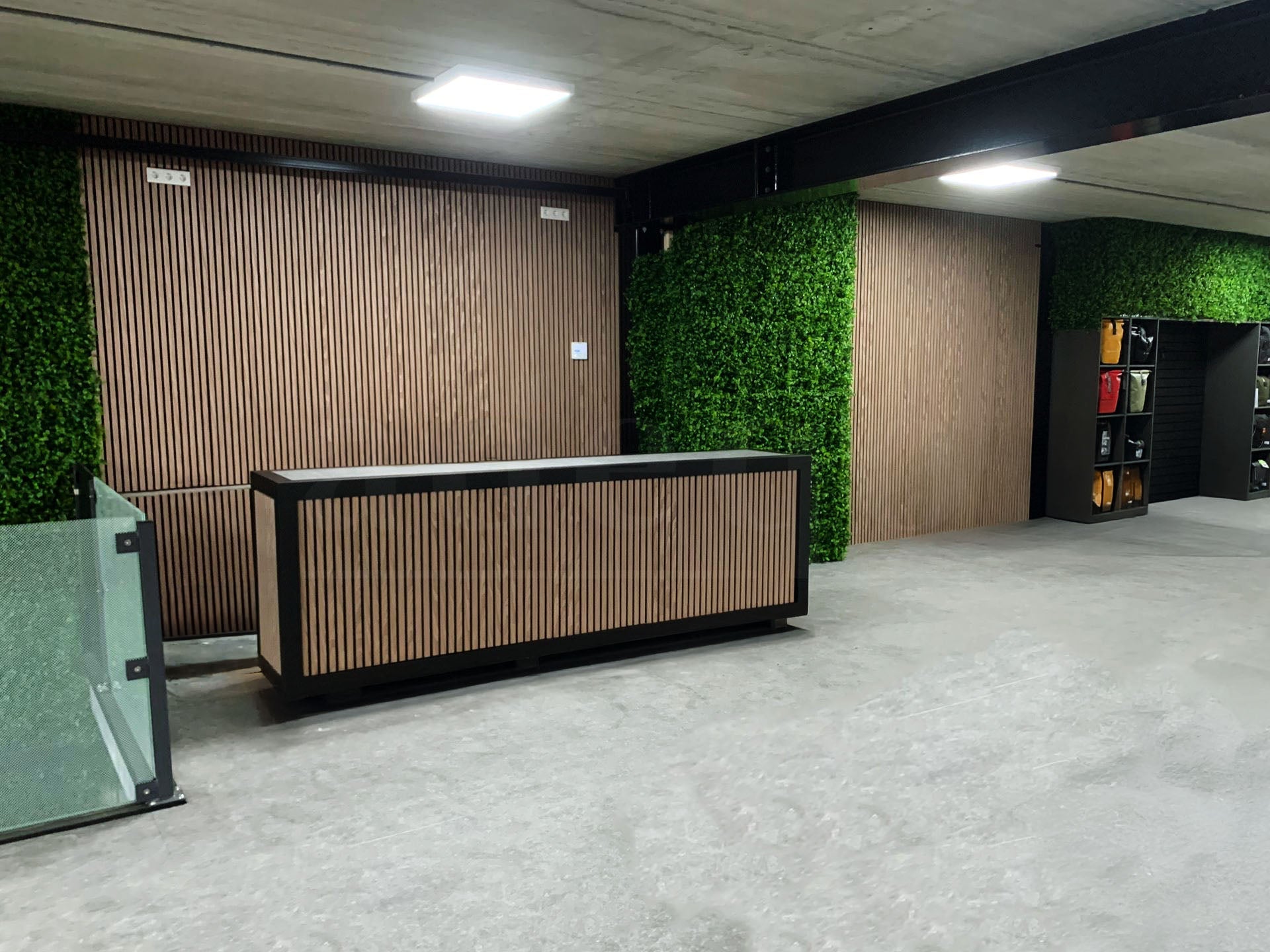 Akoestiek fietsenwinkel project akoestische wandpanelen zakelijk