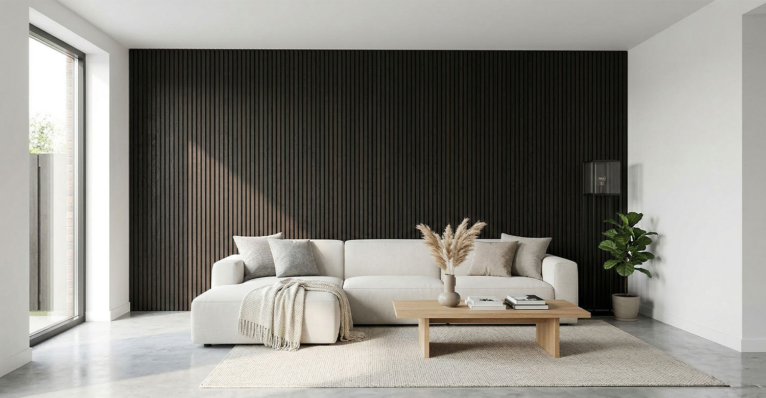 Zwarte wandpanelen: wanneer werkt het en wanneer niet?