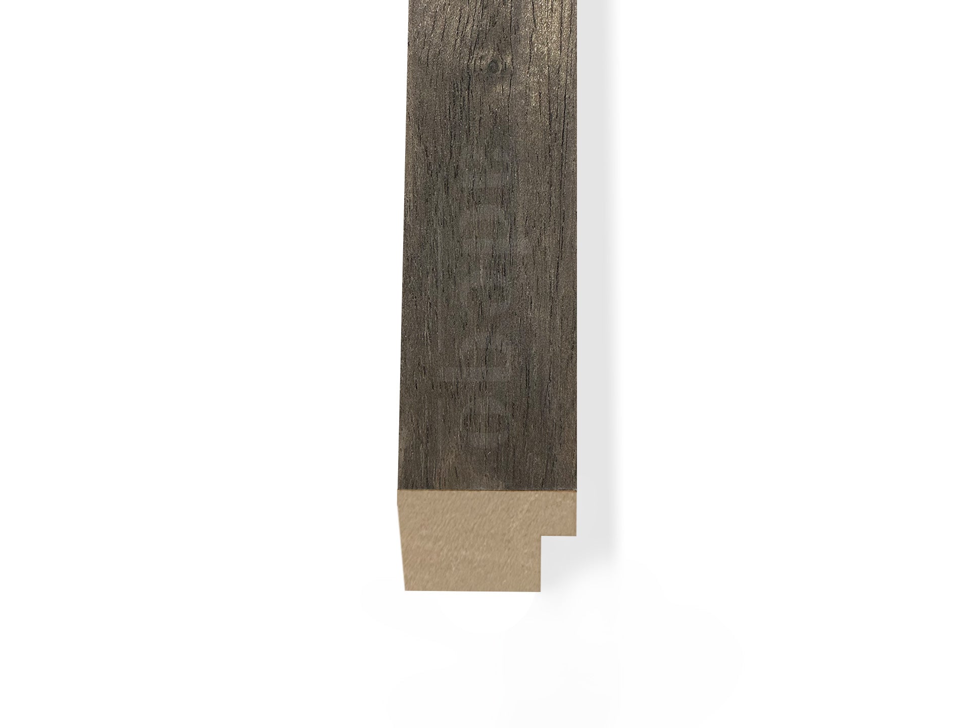 Adeqo eindlat voor Akupanel - Gerookt Eiken - 300 cm
