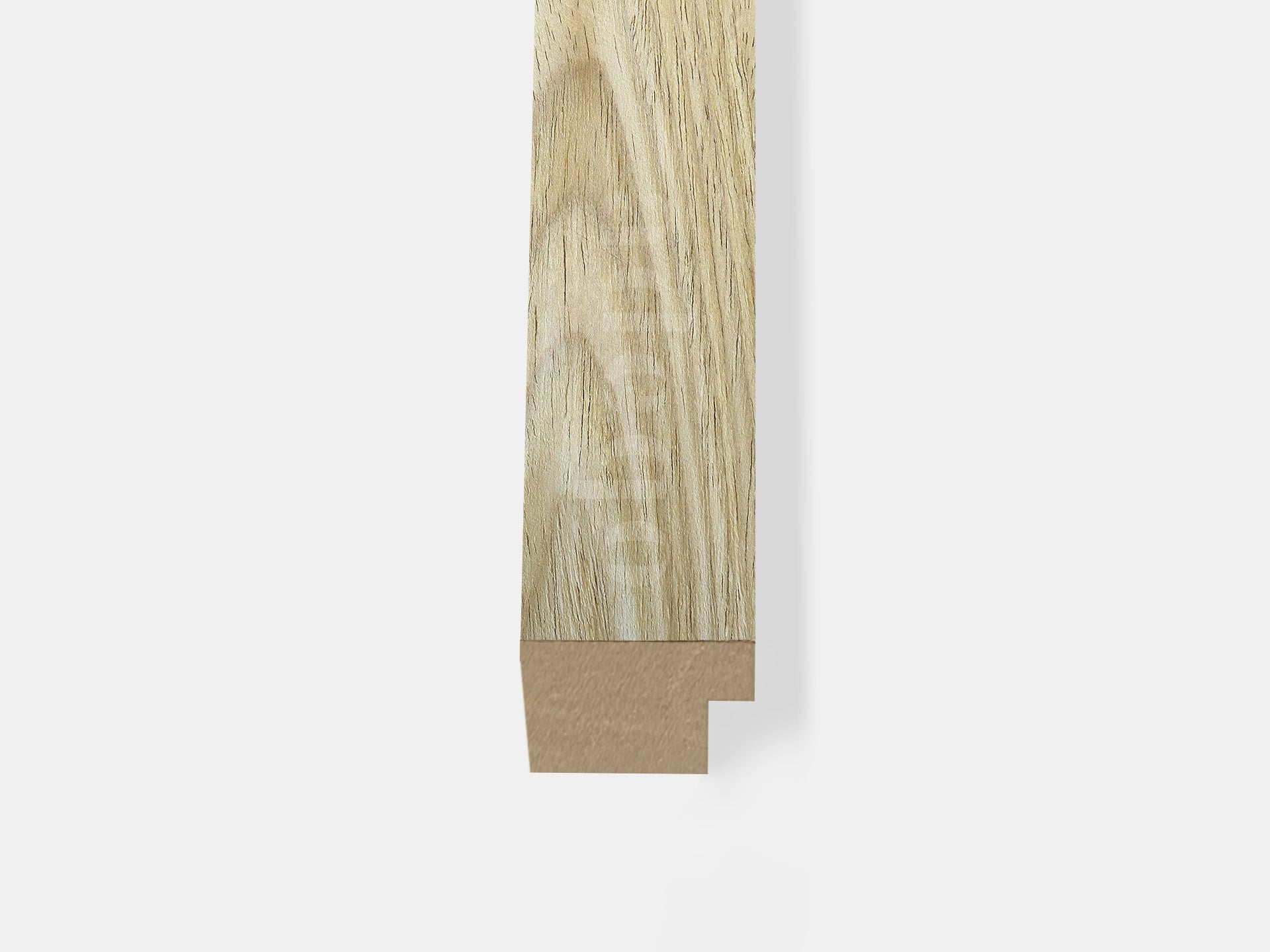 Adeqo sample van eindlat in de kleur klassiek eiken