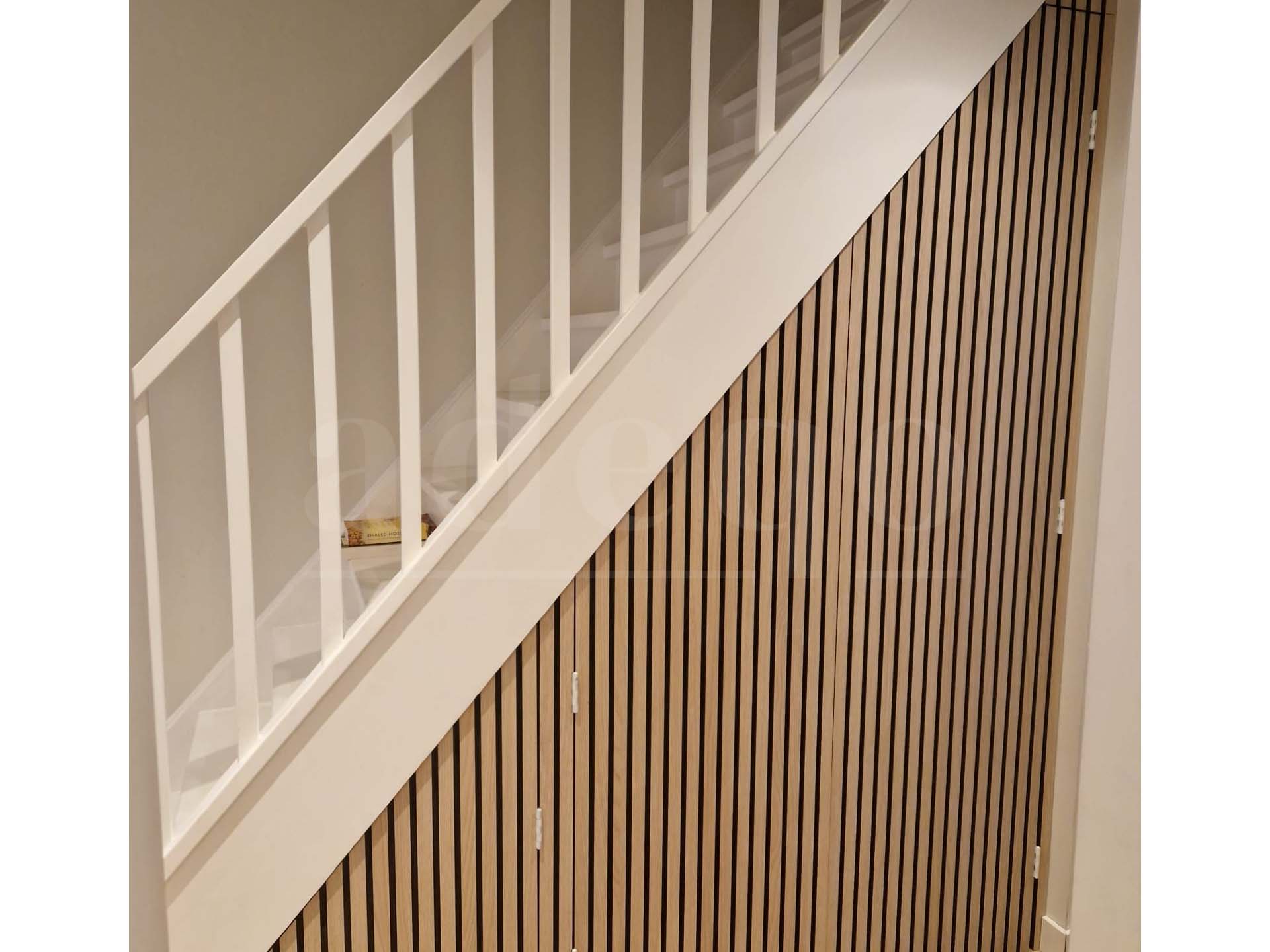 Adeqo Akupanel - Akoestische Wandpanelen - Natuurlijk Eiken 260 x 60 cm - 3 zijdig