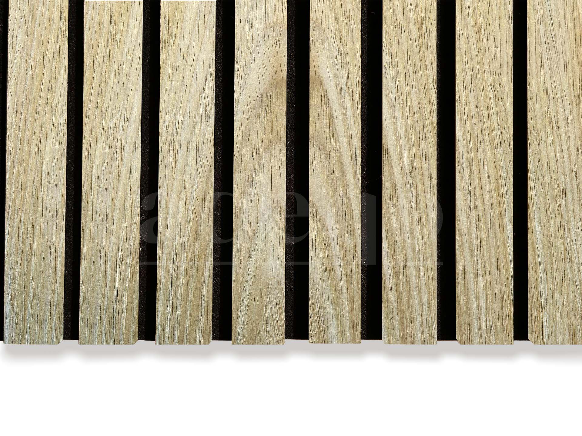 Adeqo Akupanel - Akoestische Wandpanelen - Klassiek Eiken 300 x 60 cm - 3 zijdig