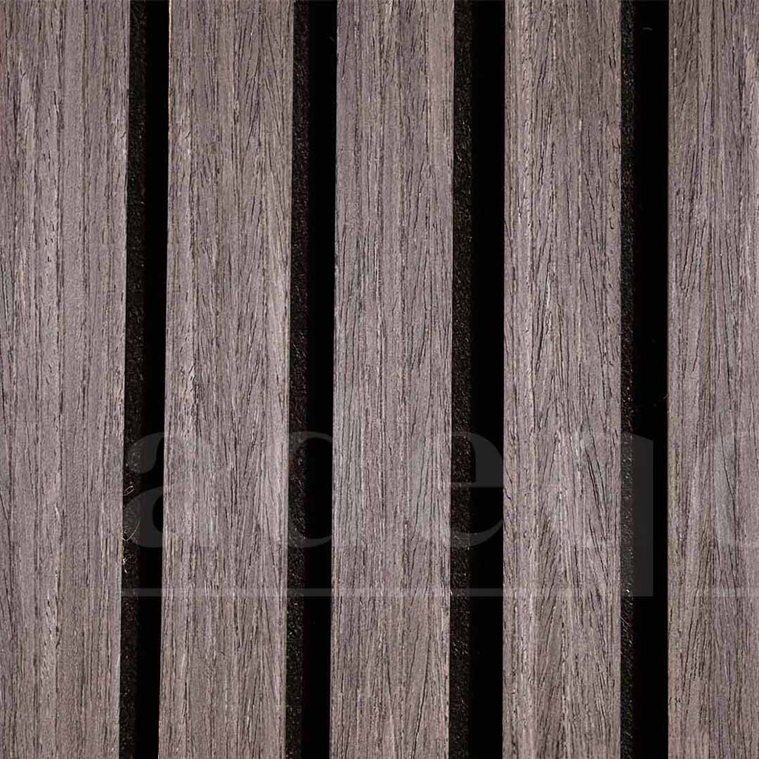 Akoestische wandpaneel Donker Walnoot