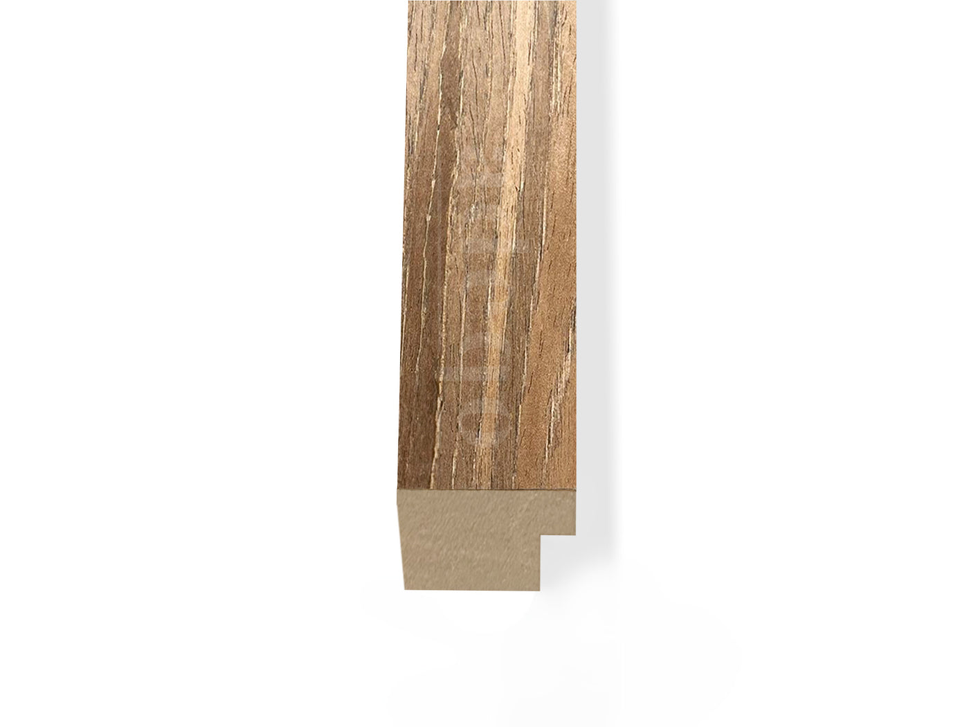 Adeqo eindlat voor Akupanel - Bruin Eiken - 300 cm