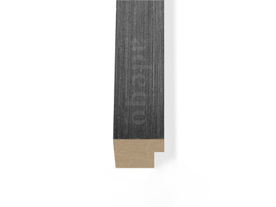 Adeqo eindlat voor Akupanel - Zwart Eiken - 300 cm