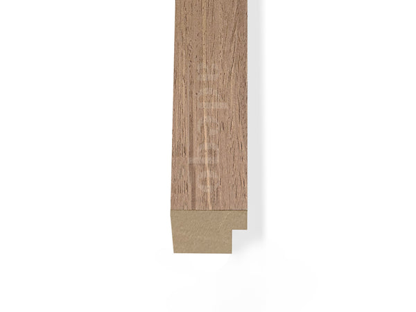 Adeqo Eindlat Brandwerend - Klassiek Walnoot 300 cm - 100% brandveilig (B-s1-d0)
