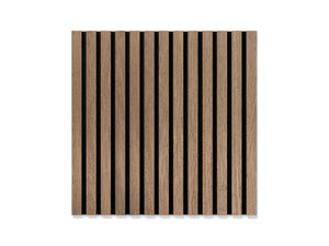 Adeqo Akupanel Brandwerend - Klassiek Walnoot 60 x 60 cm - 100% brandveilig (B-s1-d0)