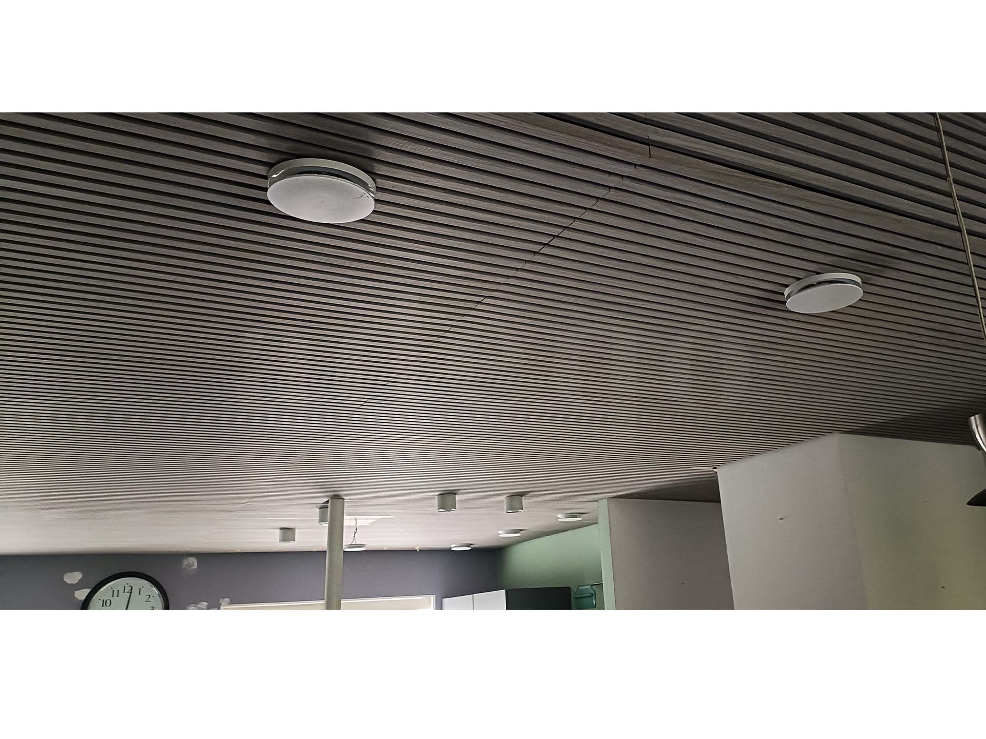 Adeqo Akupanel - Akoestische Wandpanelen - Grijs Eiken 260 x 60 cm - 3 zijdig