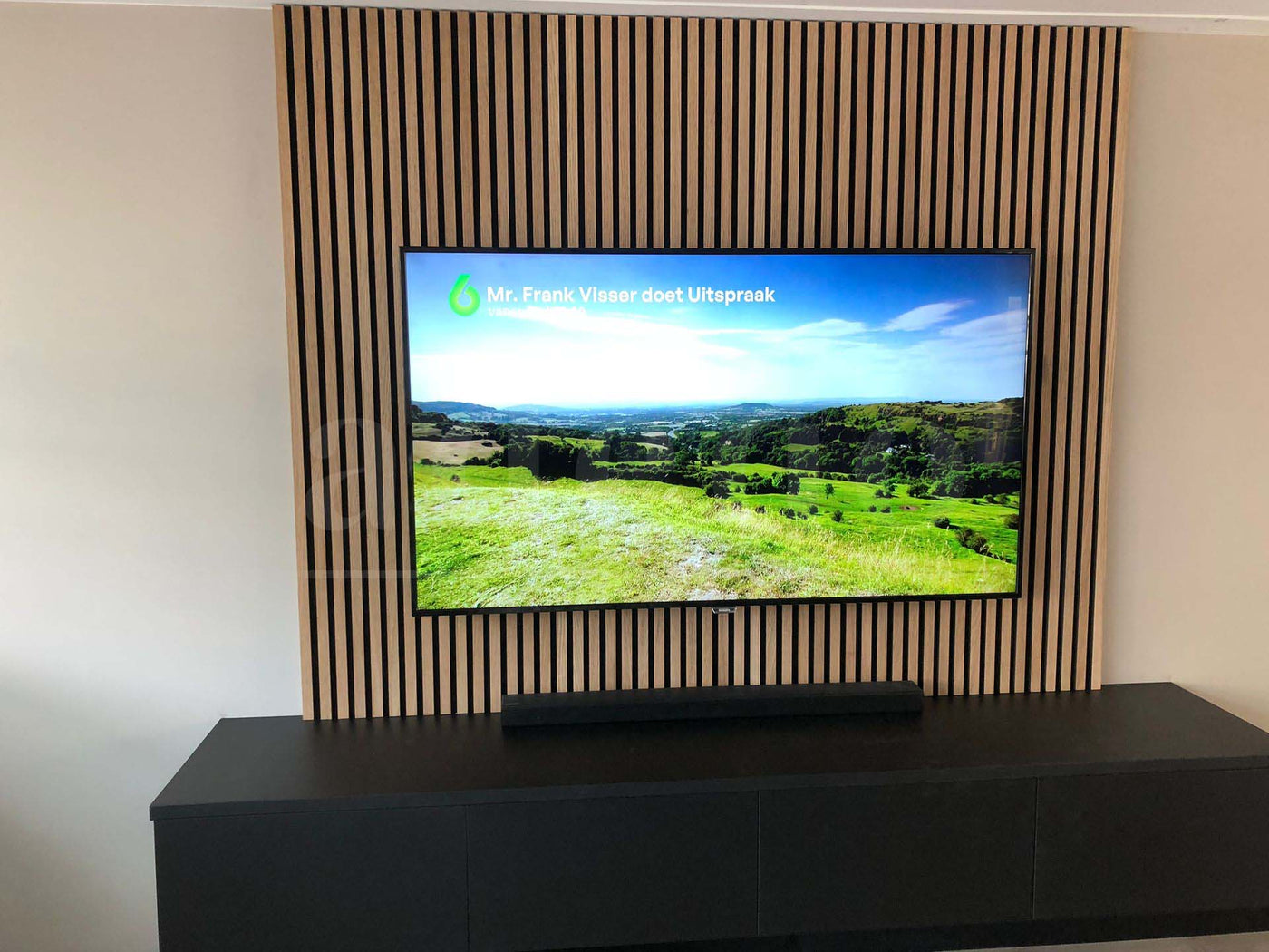 Adeqo Akupanel - Akoestische Wandpanelen - Natuurlijk Eiken 260 x 60 cm - 3 zijdig