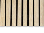 Adeqo Akupanel - Akoestische Wandpanelen - Natuurlijk Eiken 300 x 60 cm - 3 zijdig