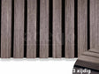 Adeqo Akupanel - Akoestische Wandpanelen - Donker Walnoot 300 x 60 cm - 3 zijdig