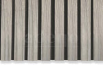 Adeqo Akupanel - Akoestische Wandpanelen - Grijs Eiken 300 x 60 cm - 3 zijdig
