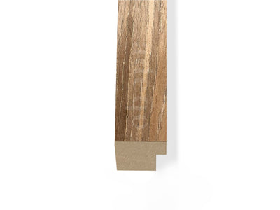 Adeqo eindlat voor Akupanel - Bruin Eiken - 300 cm