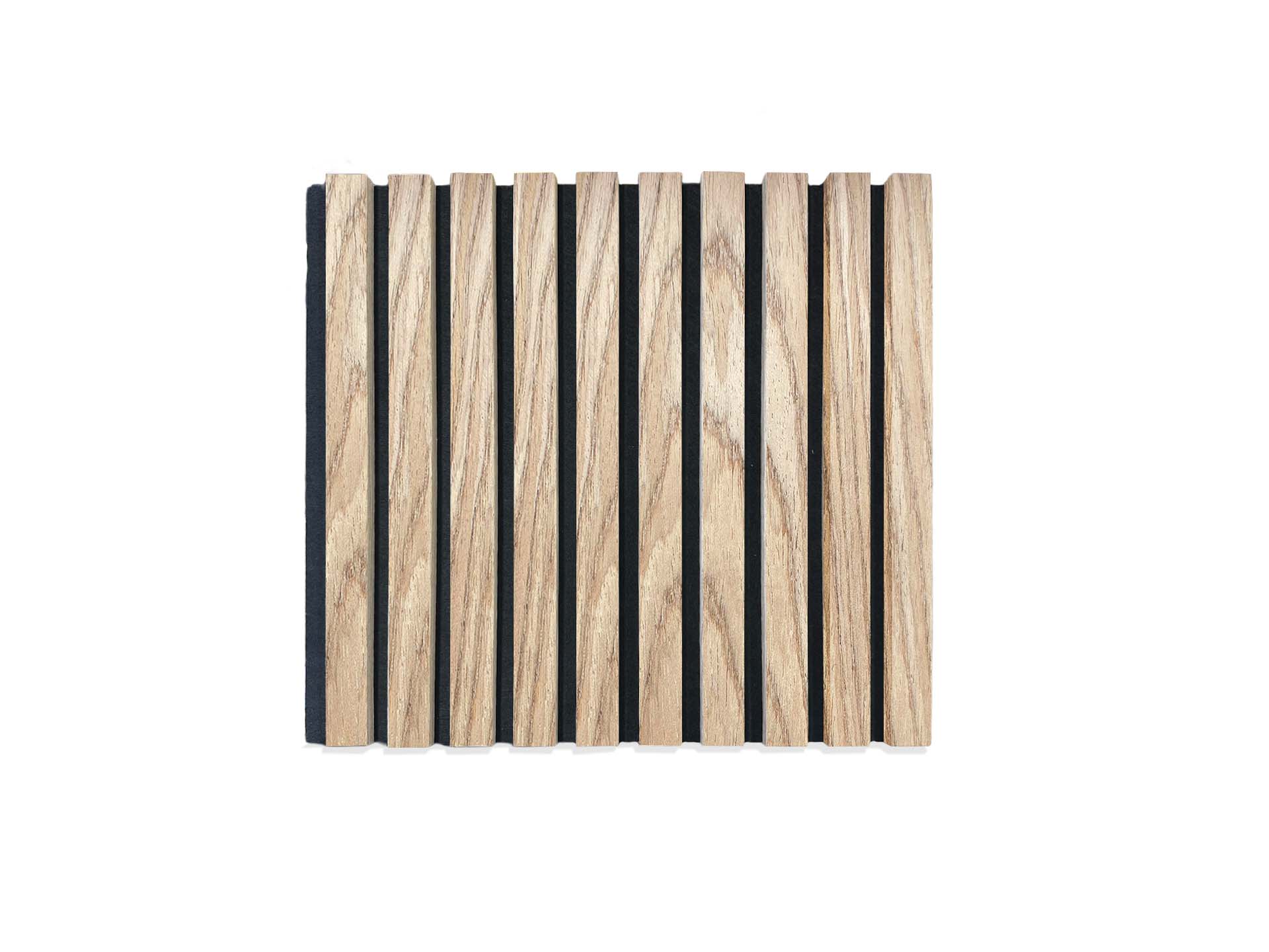 Adeqo akupanel tegel 40 x 40 cm - Rustiek Eiken - 100% brandweerend