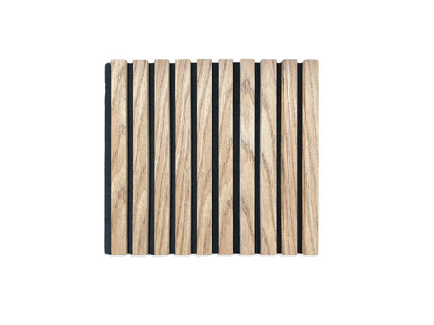 Adeqo akupanel tegel 40 x 40 cm - Rustiek Eiken - 100% brandweerend