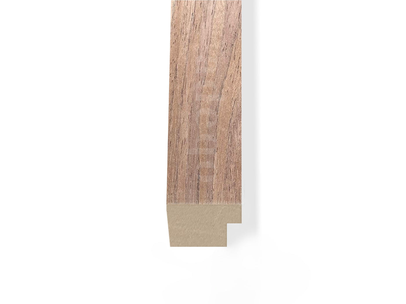 Adeqo eindlat brandwerend 300 cm – Licht Walnoot (100% brandveilig, B-s1-d0)