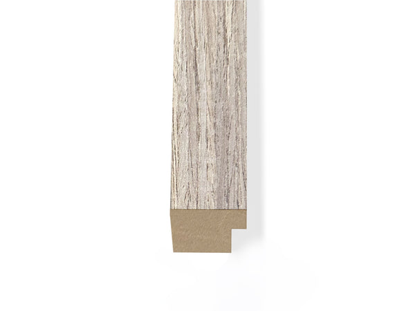 Adeqo Eindlat Brandwerend - Verouderd Eiken 300 cm - 100% brandveilig (B-s1-d0)