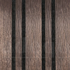 Sample Wisselende lat WoodSkin - Gerookt Eiken Donker