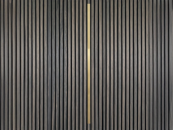 Adeqo decorative insert for Akupanel – Gold mirror polished – 120 cm