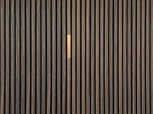 Adeqo decorative insert for Akupanel – Rose Gold mirror polished – 20 cm