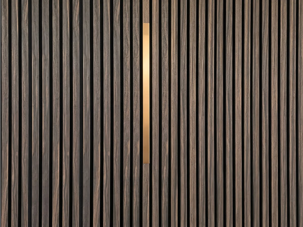 Adeqo decorative insert for Akupanel – Rose Gold mirror polished – 60 cm