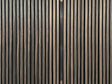Adeqo Zierleiste für Akupanel - Schwarz Spiegel - 60 cm