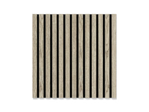 Adeqo Akupanel Brandwerend - Verouderd Eiken 60 x 60 cm - 100% brandveilig (B-s1-d0)