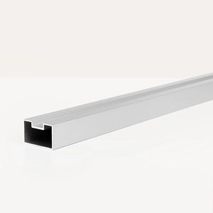 Aluminium-Unterbalken für Compolux Highline WPC-Fassadenverkleidung, 280 cm, mit Klicknut