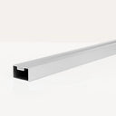 Aluminium onderbalk voor Compolux Highline composiet gevelbekleding, 280 cm, met klikgroef
