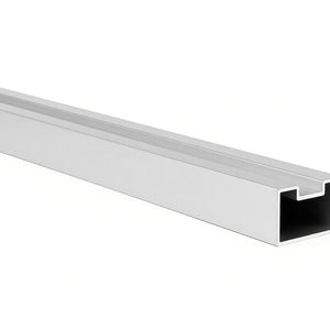 Compolux Highline aluminium batten with fixing groove, 280 cm