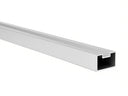 Compolux Highline aluminium batten with fixing groove, 280 cm
