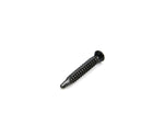 Zwarte torxschroef 4 x 30 mm met boorpunt, meegeleverd bij de Compolux clips