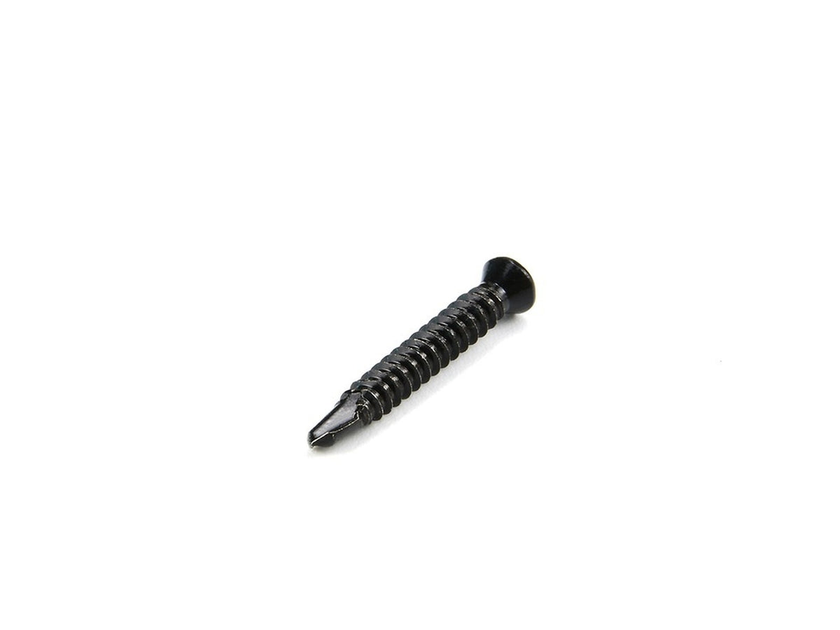 Zwarte torxschroef 4 x 30 mm met boorpunt, meegeleverd bij de Compolux clips