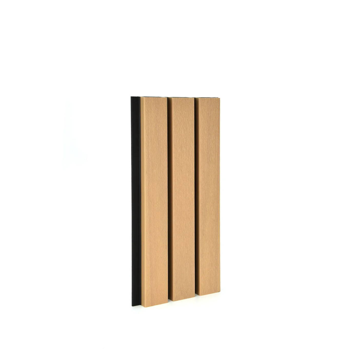 Compolux Highline rhombuspaneel licht eiken rechtopstaand, drie latten van 55 mm met zwarte schaduwlijn