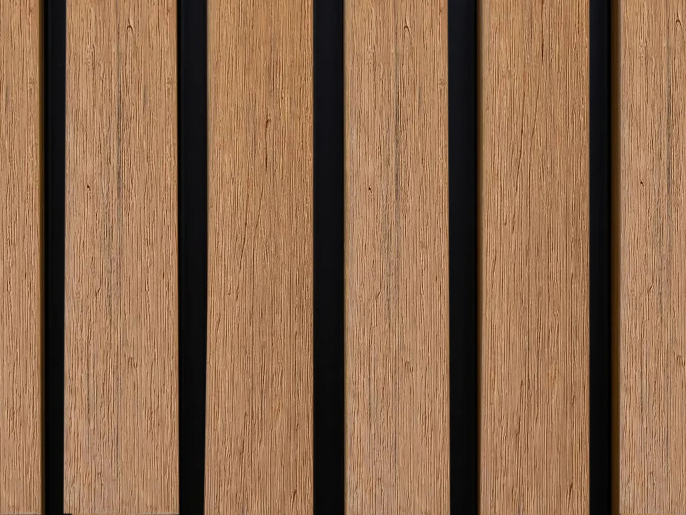 Composiet gevelbekleding in de kleur Teak/Zwart, rhombusprofiel met zwarte schaduwlijnen