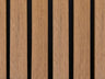 Teak/Zwart